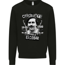 Pablo Escobar Crime Pays Kids Sweatshirt Jumper Black