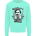 Pablo Escobar Crime Pays Kids Sweatshirt Jumper Peppermint