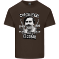 Pablo Escobar Crime Pays Kids T-Shirt Childrens Chocolate