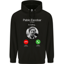 Pablo Escobar El Patron Is Calling Childrens Kids Hoodie Black