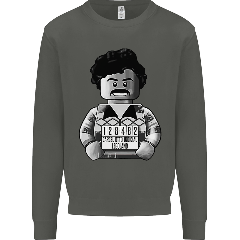 Pablo Escobar Kids Sweatshirt Jumper Storm Grey
