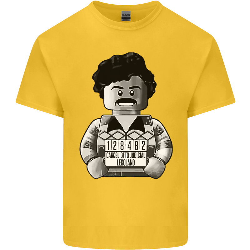 Pablo Escobar Kids T-Shirt Childrens Yellow