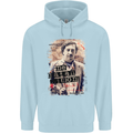 Pablo Escobar Me Matan Limon Mens 80% Cotton Hoodie Light Blue