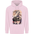 Pablo Escobar Me Matan Limon Mens 80% Cotton Hoodie Light Pink