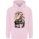 Pablo Escobar Me Matan Limon Mens 80% Cotton Hoodie Light Pink