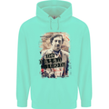 Pablo Escobar Me Matan Limon Mens 80% Cotton Hoodie Peppermint