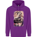Pablo Escobar Me Matan Limon Mens 80% Cotton Hoodie Purple