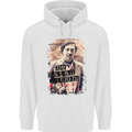 Pablo Escobar Me Matan Limon Mens 80% Cotton Hoodie White