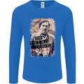 Pablo Escobar Me Matan Limon Mens Long Sleeve T-Shirt Royal Blue