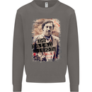 Pablo Escobar Me Matan Limon Mens Sweatshirt Jumper Charcoal