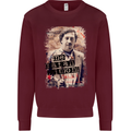Pablo Escobar Me Matan Limon Mens Sweatshirt Jumper Maroon