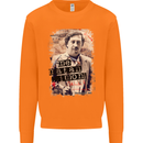 Pablo Escobar Me Matan Limon Mens Sweatshirt Jumper Orange