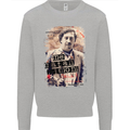 Pablo Escobar Me Matan Limon Mens Sweatshirt Jumper Sports Grey