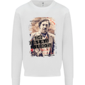 Pablo Escobar Me Matan Limon Mens Sweatshirt Jumper White