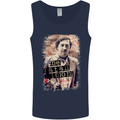 Pablo Escobar Me Matan Limon Mens Vest Tank Top Navy Blue