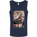 Pablo Escobar Me Matan Limon Mens Vest Tank Top Navy Blue