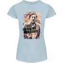 Pablo Escobar Me Matan Limon Womens Petite Cut T-Shirt Light Blue