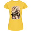Pablo Escobar Me Matan Limon Womens Petite Cut T-Shirt Yellow