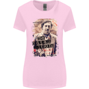 Pablo Escobar Me Matan Limon Womens Wider Cut T-Shirt Light Pink