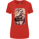 Pablo Escobar Me Matan Limon Womens Wider Cut T-Shirt Red
