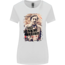 Pablo Escobar Me Matan Limon Womens Wider Cut T-Shirt White