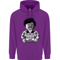 Pablo Escobar Mens 80% Cotton Hoodie Purple