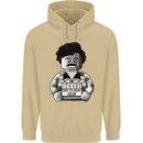 Pablo Escobar Mens 80% Cotton Hoodie Sand