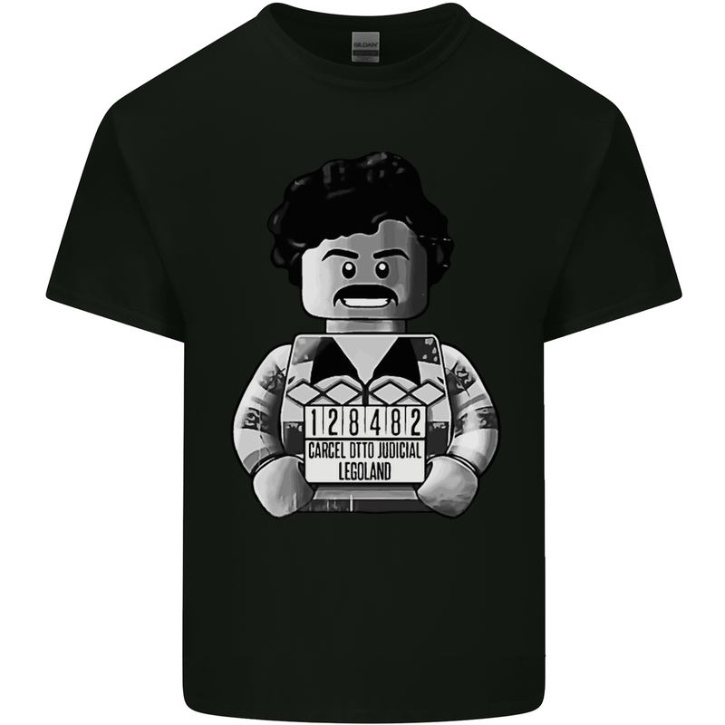 Pablo Escobar Mens Cotton T-Shirt Tee Top Black