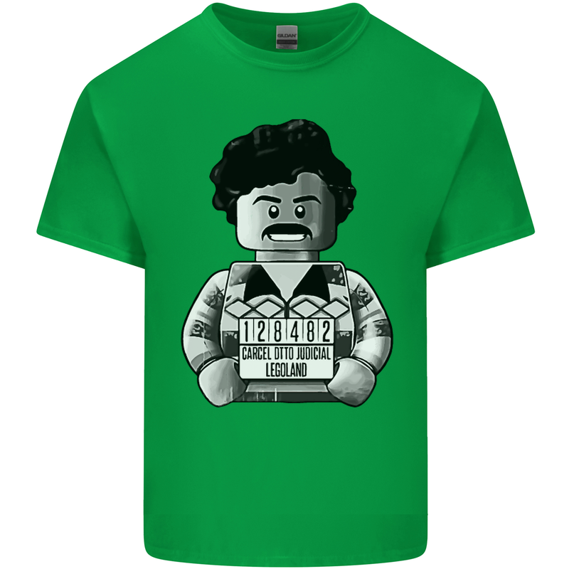 Pablo Escobar Mens Cotton T-Shirt Tee Top Irish Green
