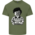 Pablo Escobar Mens Cotton T-Shirt Tee Top Military Green