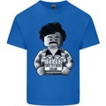 Pablo Escobar Mens Cotton T-Shirt Tee Top Royal Blue