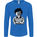 Pablo Escobar Mens Long Sleeve T-Shirt Royal Blue