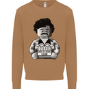 Pablo Escobar Mens Sweatshirt Jumper Caramel Latte