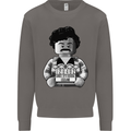 Pablo Escobar Mens Sweatshirt Jumper Charcoal
