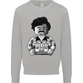 Pablo Escobar Mens Sweatshirt Jumper Sports Grey