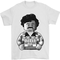 Pablo Escobar Mens T-Shirt Cotton Gildan White
