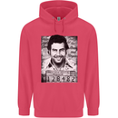 Pablo Escobar Mug Shot Childrens Kids Hoodie Heliconia