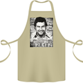 Pablo Escobar Mug Shot Cotton Apron 100% Organic Khaki