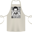 Pablo Escobar Mug Shot Cotton Apron 100% Organic Natural