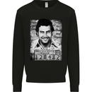 Pablo Escobar Mug Shot Kids Sweatshirt Jumper Black