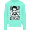 Pablo Escobar Mug Shot Kids Sweatshirt Jumper Peppermint