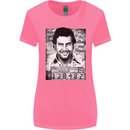 Pablo Escobar Mug Shot Womens Wider Cut T-Shirt Azalea