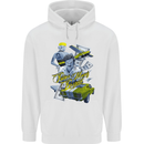 Pablo Escobar Power Money Respect Childrens Kids Hoodie White