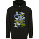 Pablo Escobar Power Money Respect Mens 80% Cotton Hoodie Black