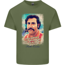 Pablo Escobar Quote Mens Cotton T-Shirt Tee Top Military Green