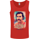 Pablo Escobar Quote Mens Vest Tank Top Red