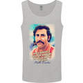 Pablo Escobar Quote Mens Vest Tank Top Sports Grey
