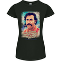 Pablo Escobar Quote Womens Petite Cut T-Shirt Black