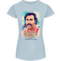 Pablo Escobar Quote Womens Petite Cut T-Shirt Light Blue