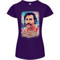 Pablo Escobar Quote Womens Petite Cut T-Shirt Purple